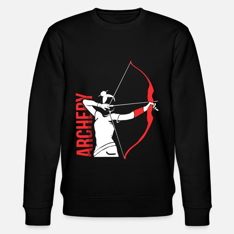 archery - Stanley/Stella CHANGER Unisex Organic Sweatshirt - black