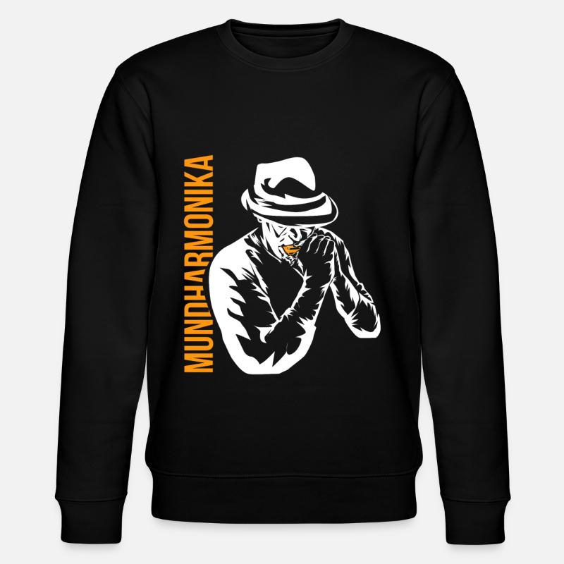 harmonica - Sweat bio CHANGER Stanley/Stella Unisexe - noir