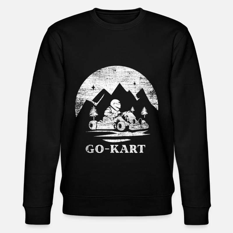 GoKart - Stanley/Stella Unisex Bio-Sweatshirt CHANGER  - Schwarz