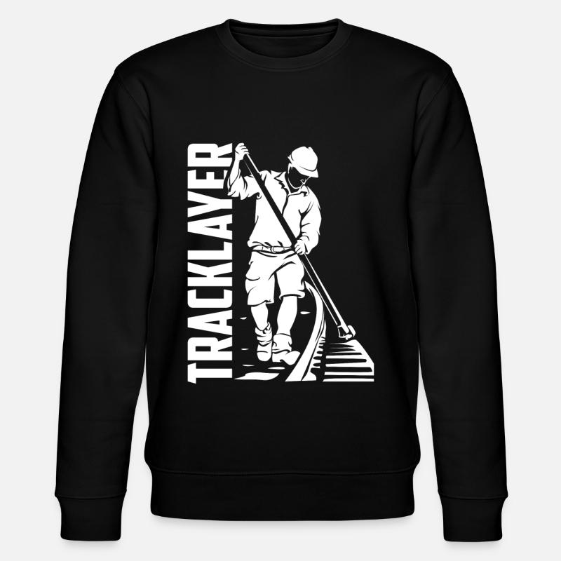 Gleisbauer - Stanley/Stella Unisex Bio-Sweatshirt CHANGER  - Schwarz