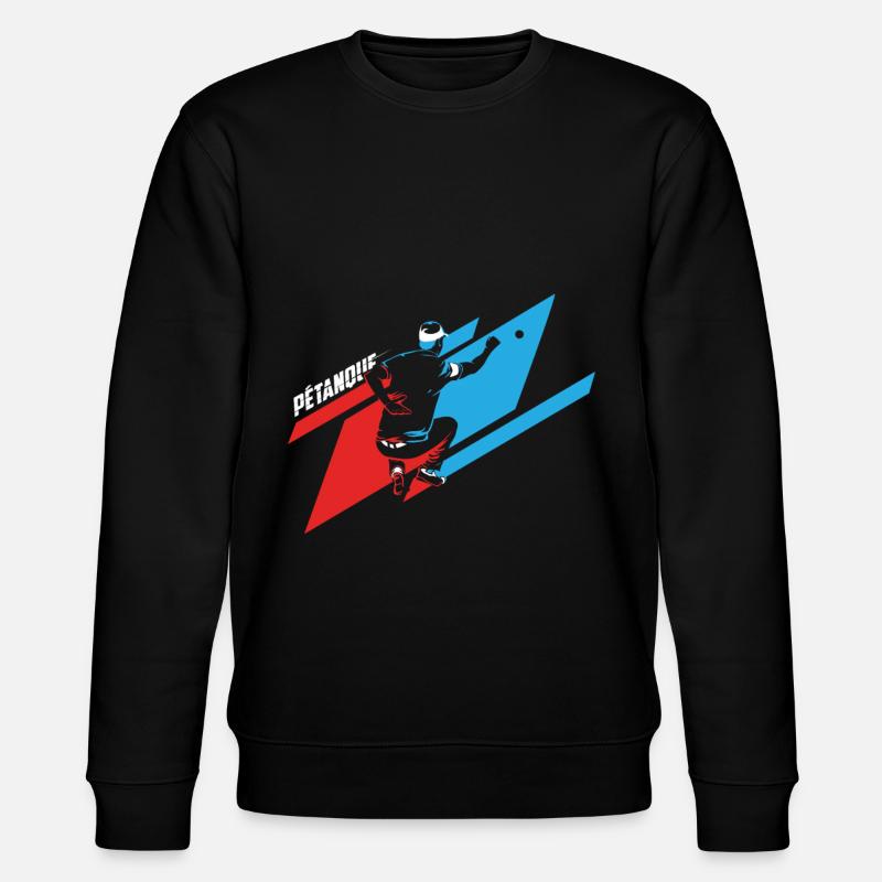 pétanque - Sweat bio CHANGER Stanley/Stella Unisexe - noir