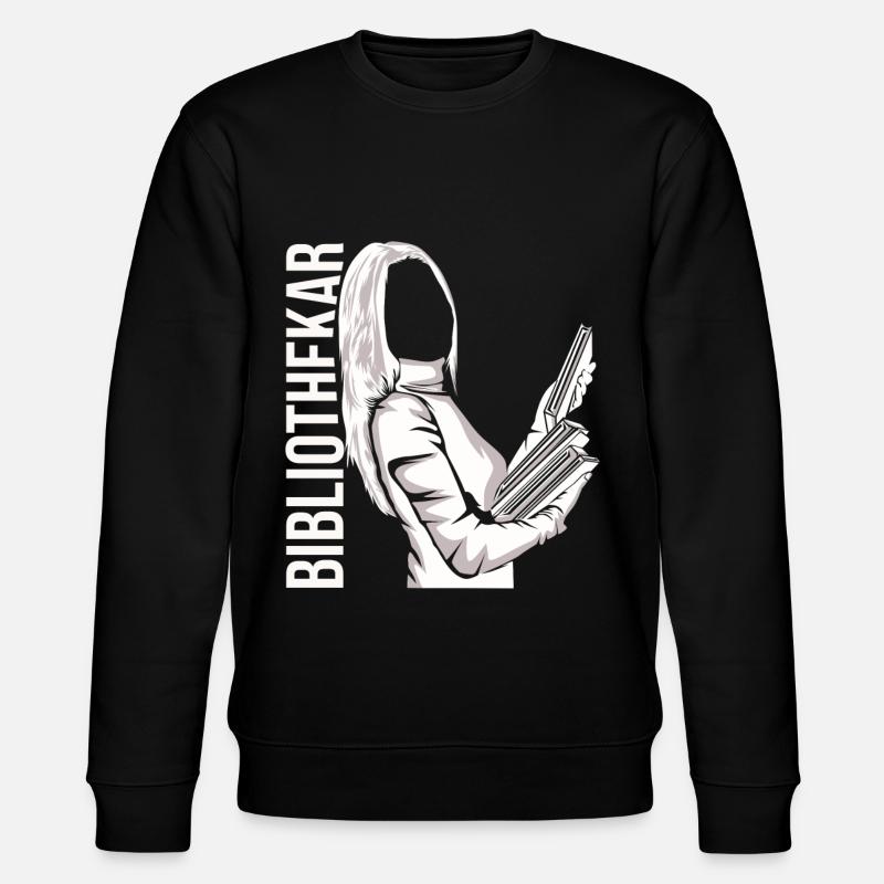 bibliothécaire - Sweat bio CHANGER Stanley/Stella Unisexe - noir