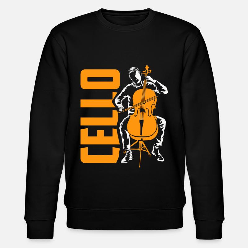 violoncelle - Sweat bio CHANGER Stanley/Stella Unisexe - noir