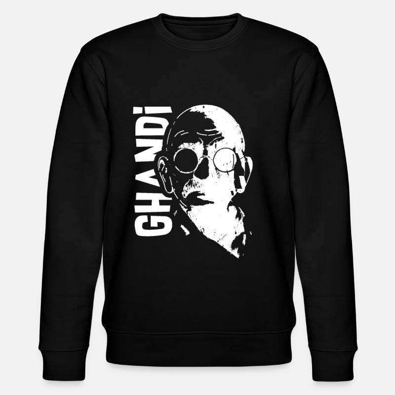Ghandi - Sweat bio CHANGER Stanley/Stella Unisexe - noir