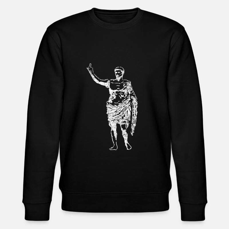 Julius Ceasar's gift - Stanley/Stella CHANGER Unisex Organic Sweatshirt - black