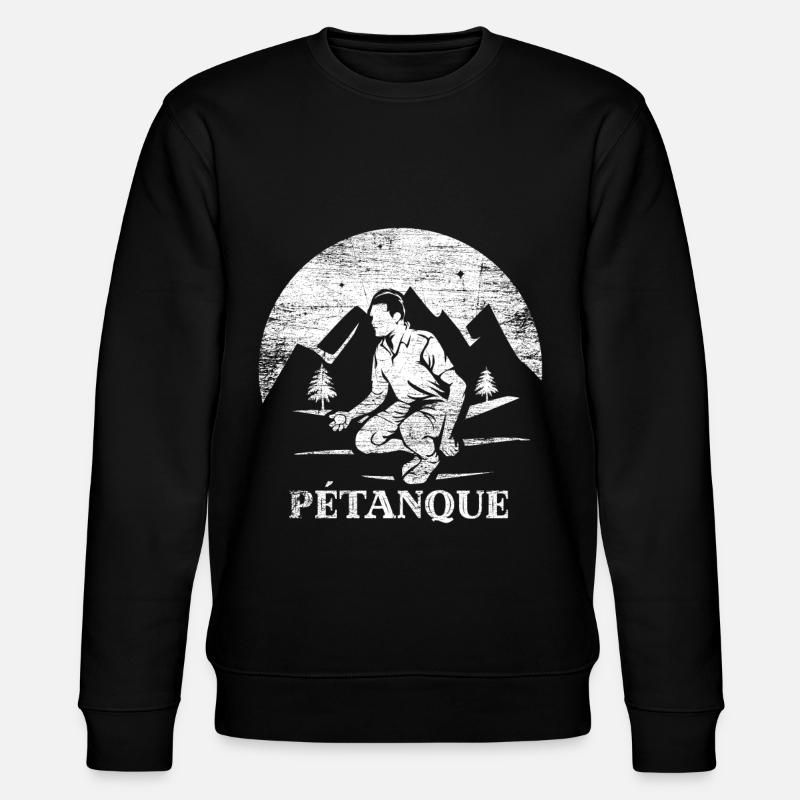 pétanque - Sweat bio CHANGER Stanley/Stella Unisexe - noir