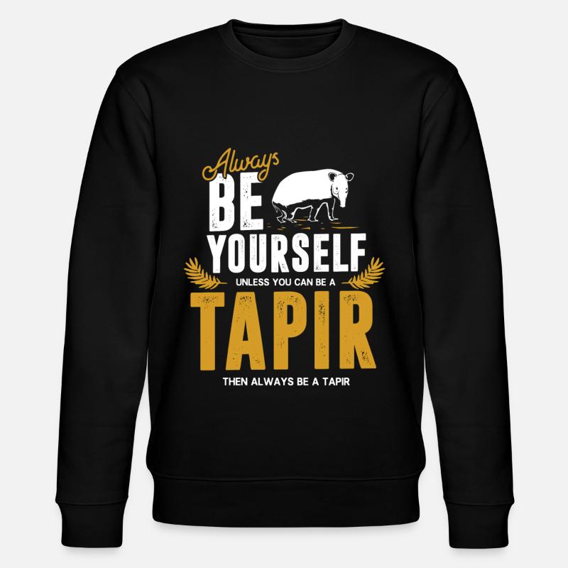 tapirs - Stanley/Stella CHANGER Unisex Organic Sweatshirt - black