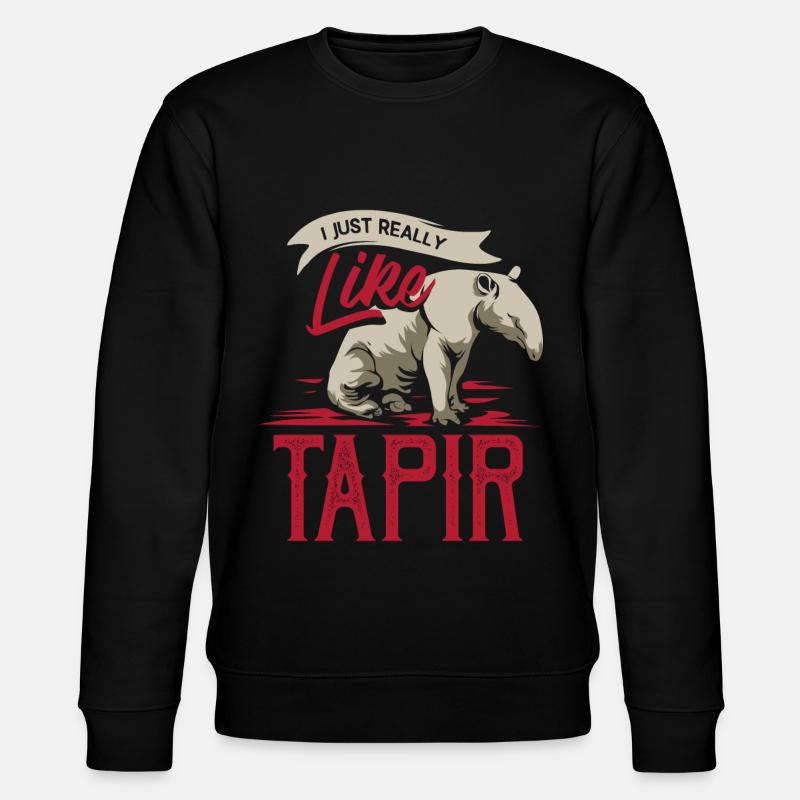 Tapire - Stanley/Stella Unisex Bio-Sweatshirt CHANGER  - Schwarz