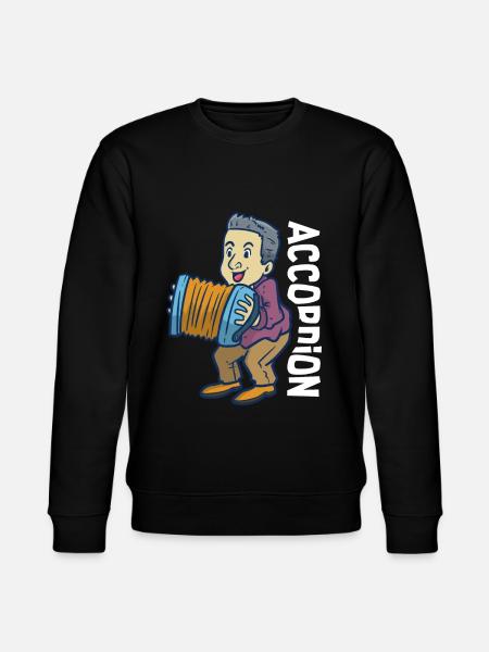 Akkordeon Geschenk - Stanley/Stella Unisex Bio-Sweatshirt CHANGER - Schwarz