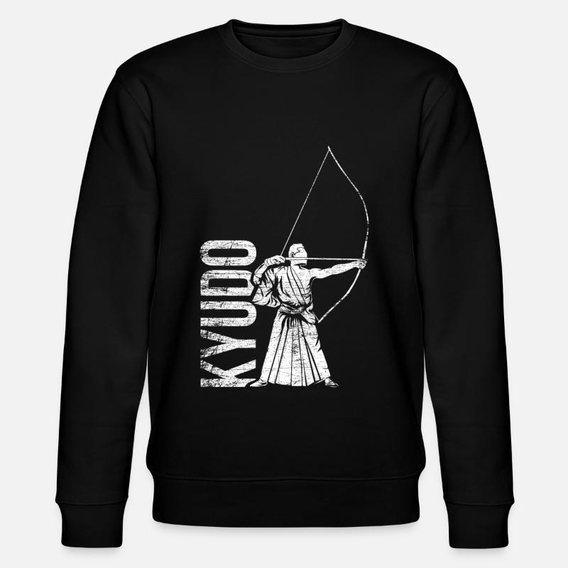 Kyudo cadeau - Sweat bio CHANGER Stanley/Stella Unisexe - noir