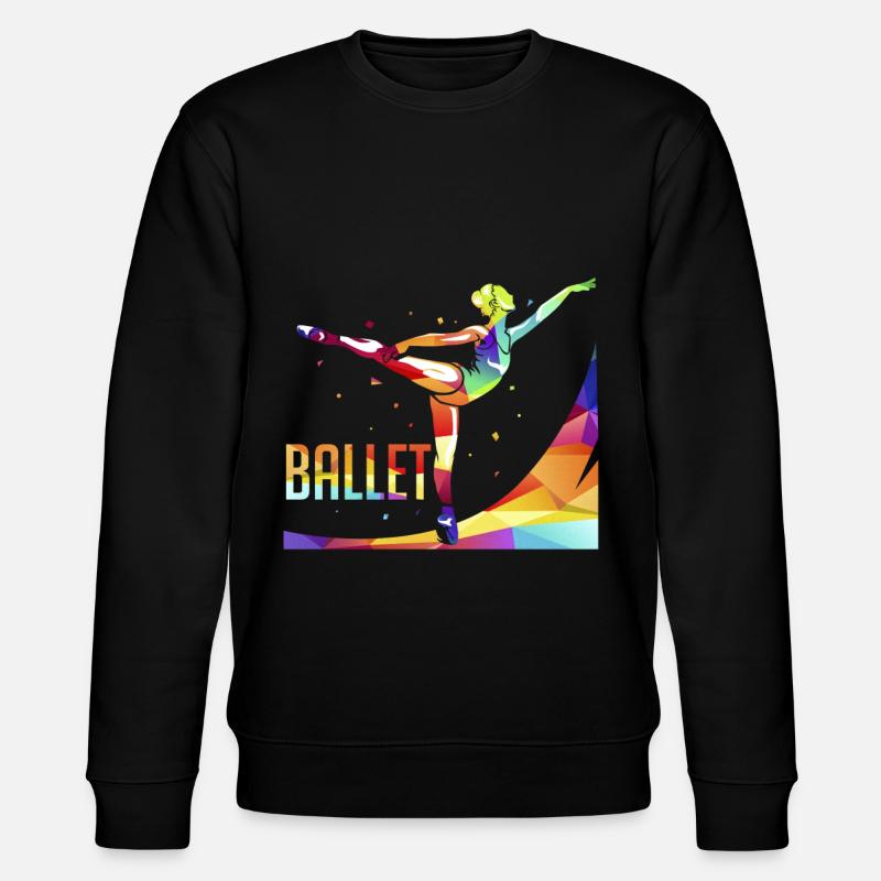 Polygone de ballet - Sweat bio CHANGER Stanley/Stella Unisexe - noir