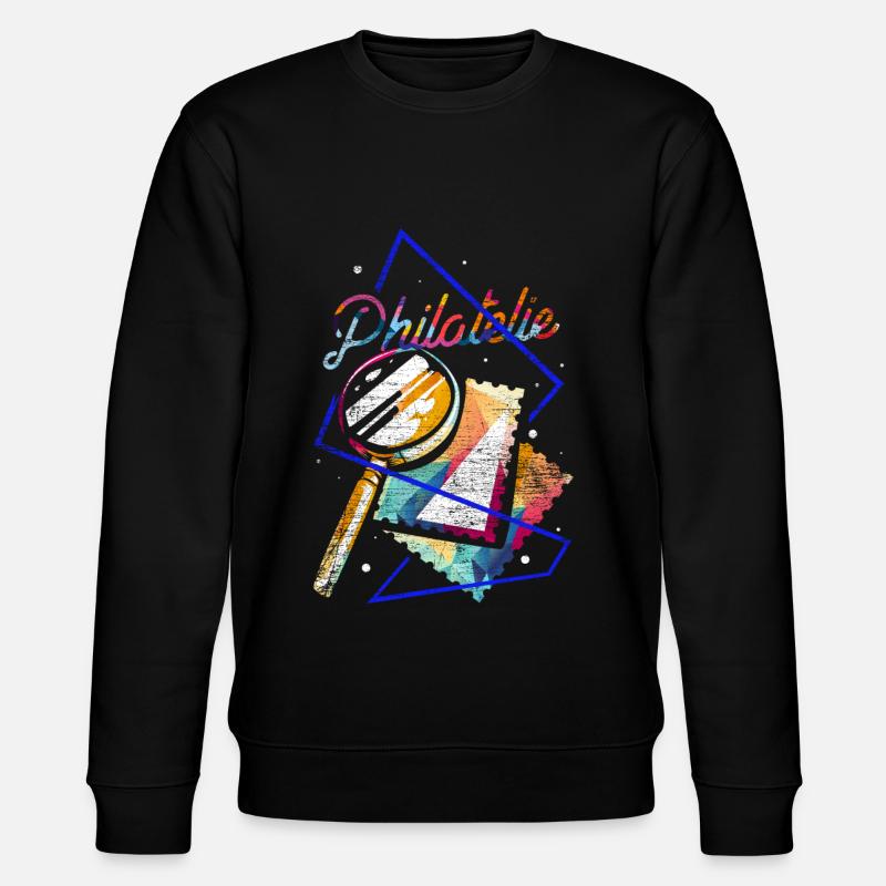 Philatélie cadeau polygone - Sweat bio CHANGER Stanley/Stella Unisexe - noir
