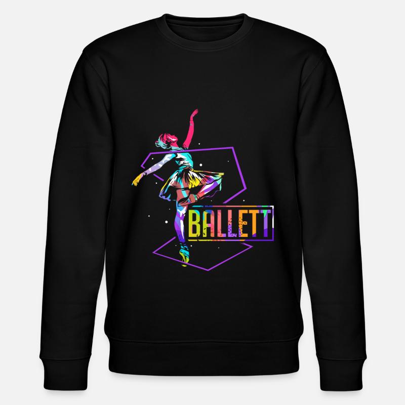 Polygone de ballet - Sweat bio CHANGER Stanley/Stella Unisexe - noir