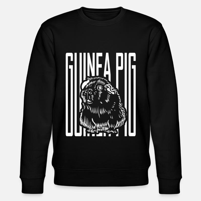 Guinea pig - Stanley/Stella CHANGER Unisex Organic Sweatshirt - black