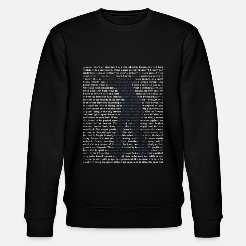 Waveboarden - Sweat bio CHANGER Stanley/Stella Unisexe - noir