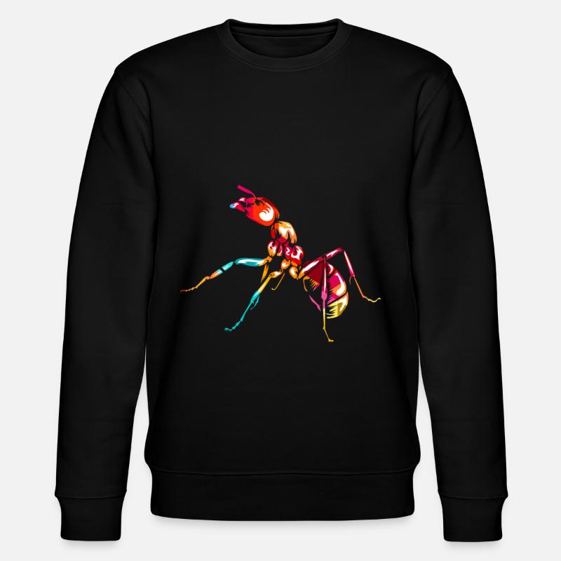 fourmi - Sweat bio CHANGER Stanley/Stella Unisexe - noir