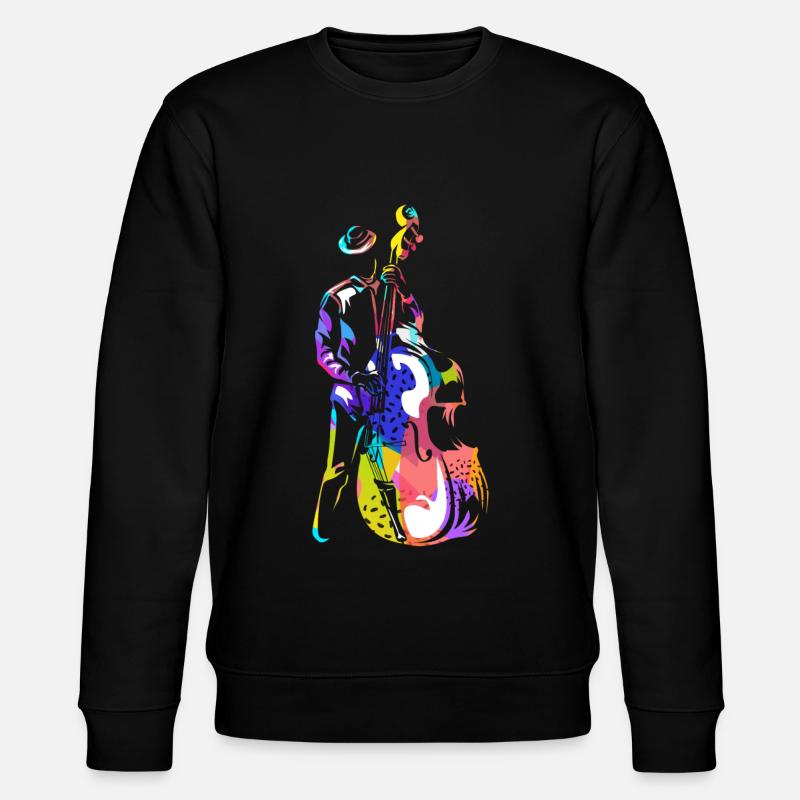 contrebasse - Sweat bio CHANGER Stanley/Stella Unisexe - noir