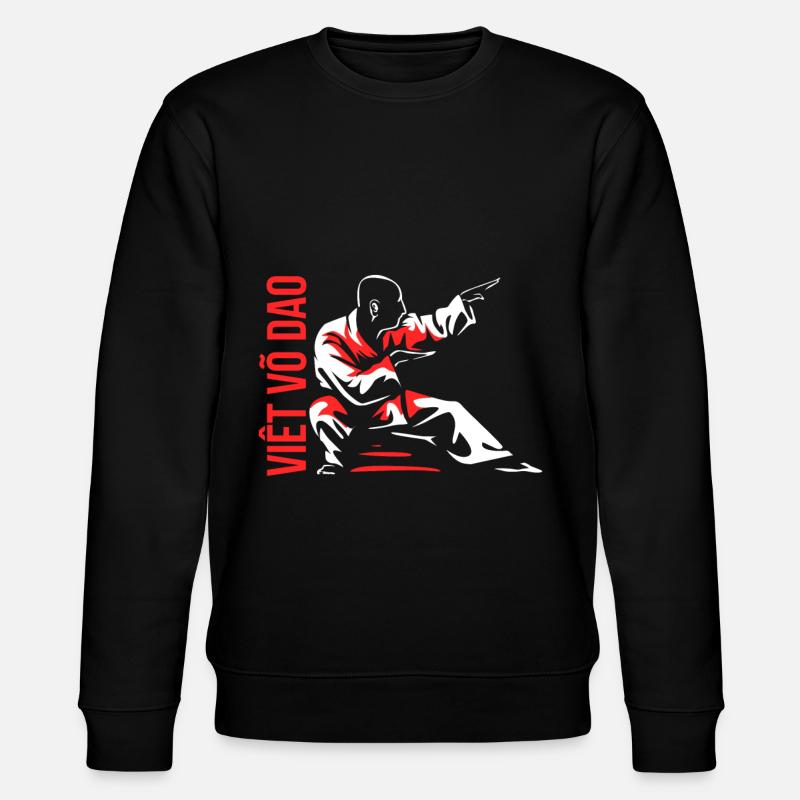 Viet Vo Dao - Stanley/Stella Unisex Bio-Sweatshirt CHANGER  - Schwarz