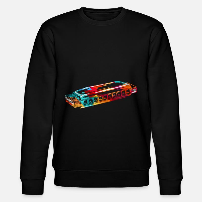 Cadeau Harmonica - Sweat bio CHANGER Stanley/Stella Unisexe - noir