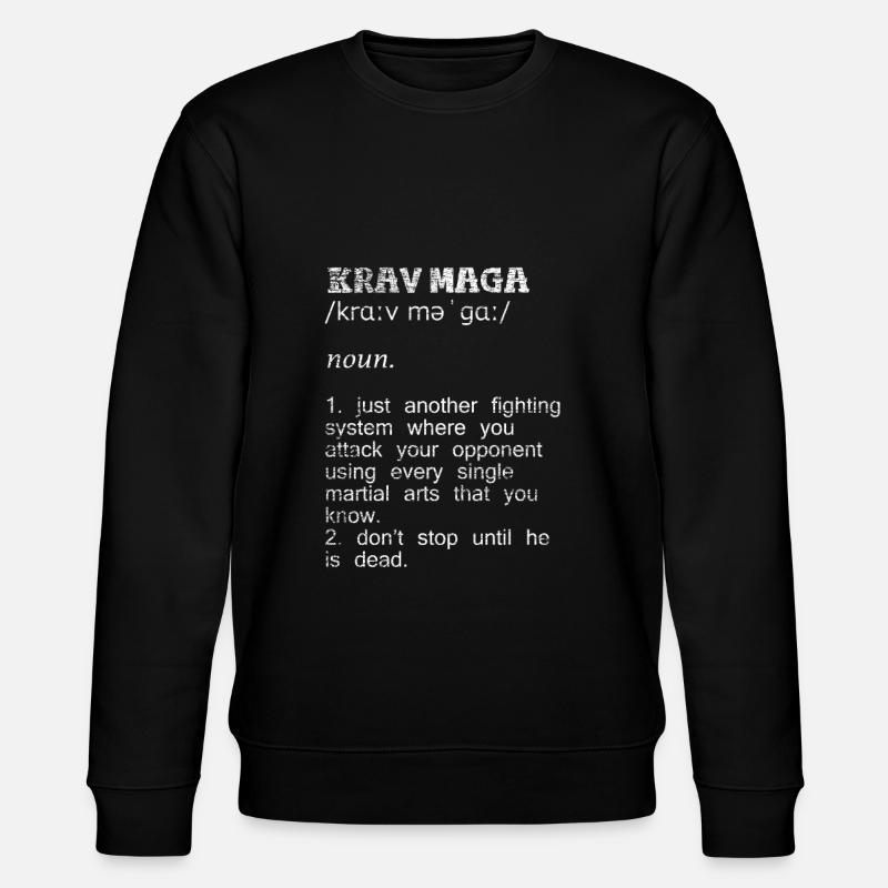 Cadeau krav maga - Sweat bio CHANGER Stanley/Stella Unisexe - noir