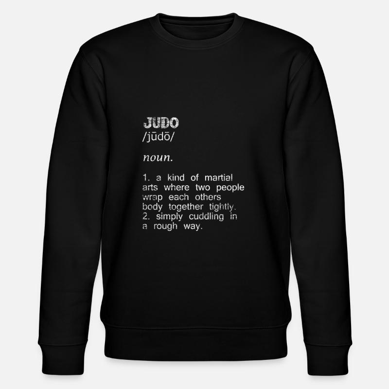 Judo cadeau - Sweat bio CHANGER Stanley/Stella Unisexe - noir
