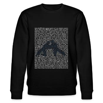 judo - Ekologisk sweatshirt CHANGER unisex från Stanley/Stella - svart - Fram - Nik (191cm) & Marisol (170cm)