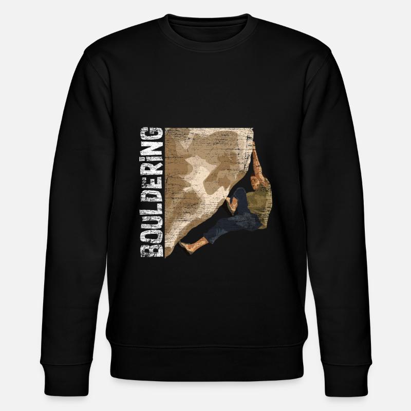 Escalade en bloc - Sweat bio CHANGER Stanley/Stella Unisexe - noir