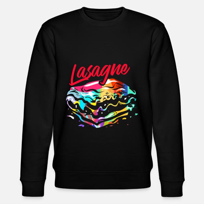 Cadeau de lasagne - Sweat bio CHANGER Stanley/Stella Unisexe - noir