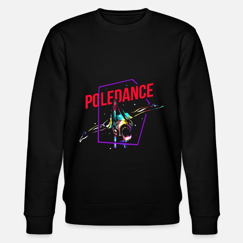 Pole Dance - Stanley/Stella CHANGER Unisex Organic Sweatshirt - black