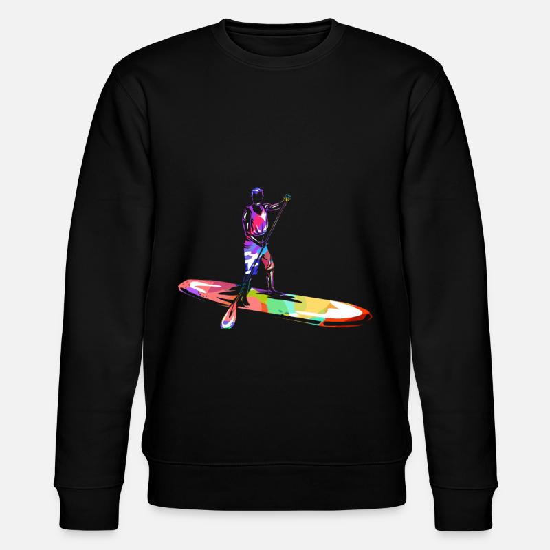 paddleboard - Sweat bio CHANGER Stanley/Stella Unisexe - noir