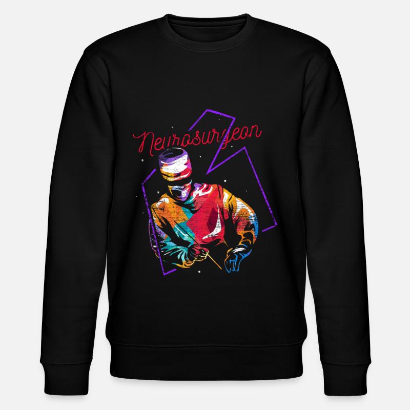 Cadeau neurochirurgien - Sweat bio CHANGER Stanley/Stella Unisexe - noir