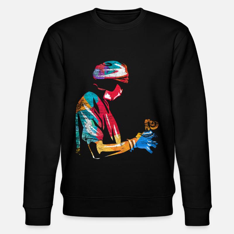 anesthetist - Stanley/Stella CHANGER Unisex Organic Sweatshirt - black