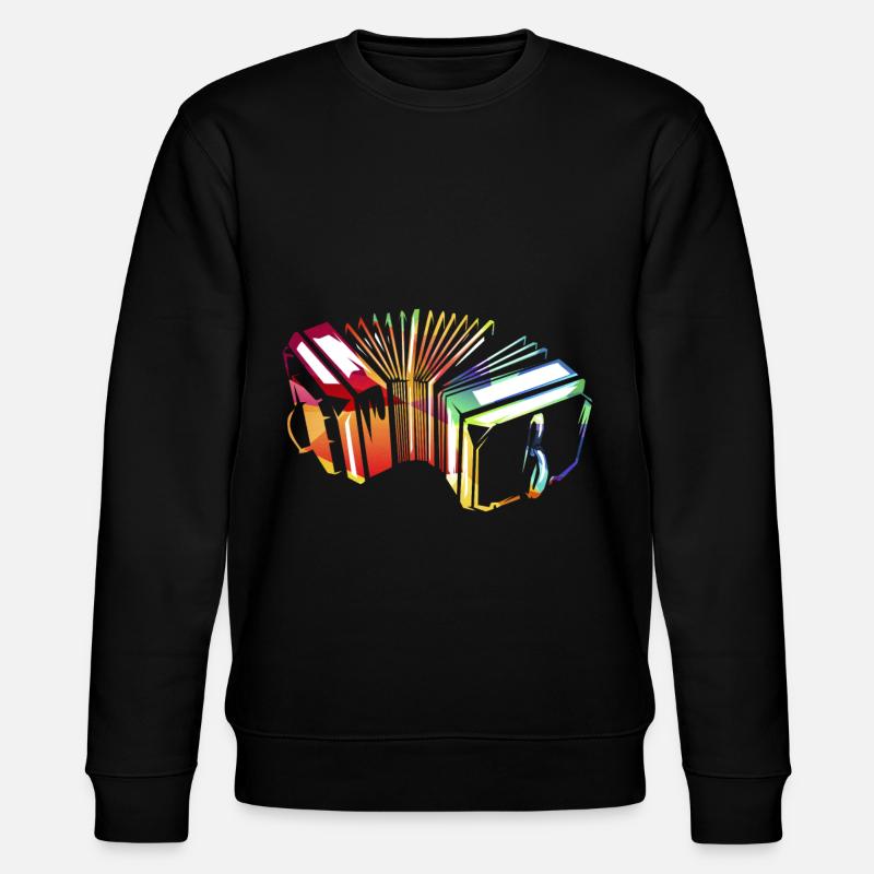 Bandoneon - Stanley/Stella Unisex Bio-Sweatshirt CHANGER  - Schwarz