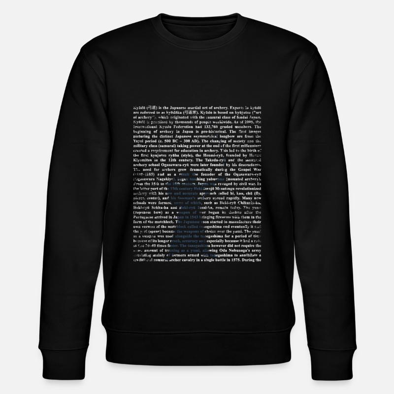 Kyudo gift - Stanley/Stella CHANGER Unisex Organic Sweatshirt - black