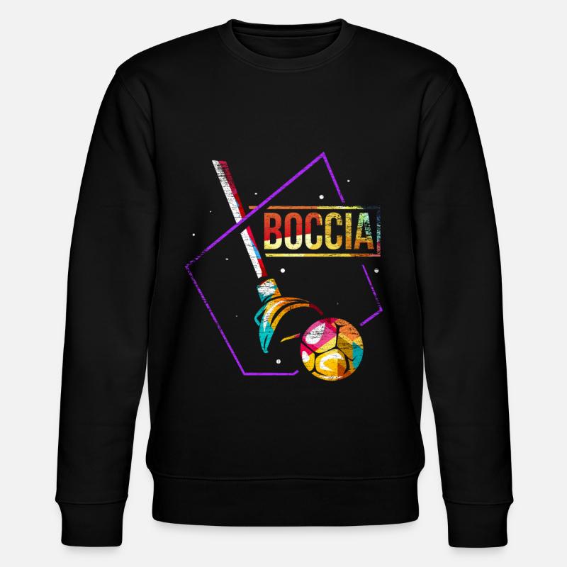 Boccia Sport Polygon Gift - Stanley/Stella CHANGER Unisex Organic Sweatshirt - black