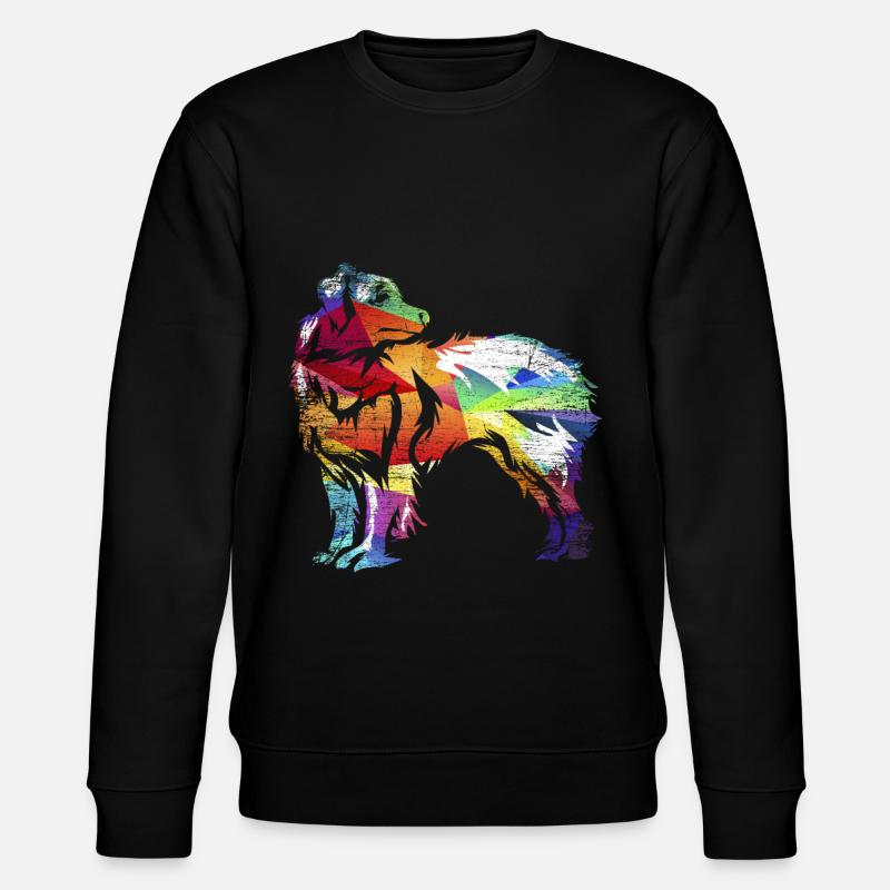 Australian Shepherd - Stanley/Stella CHANGER Unisex Organic Sweatshirt - black