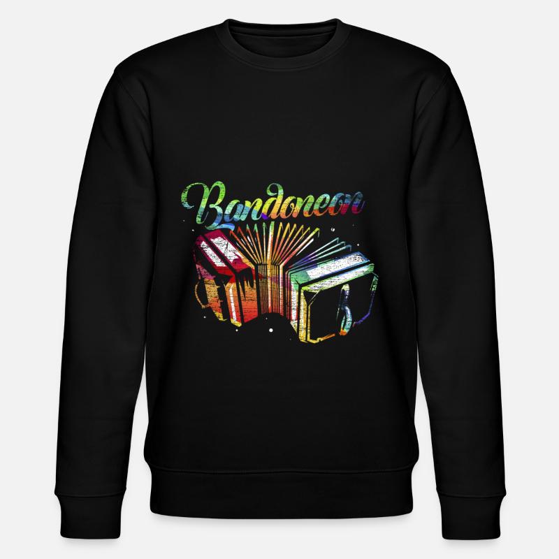 Bandoneon wind instrument gift - Stanley/Stella CHANGER Unisex Organic Sweatshirt - black