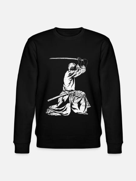 Kumdo Sword Kendo Gift - Stanley/Stella CHANGER Unisex Organic Sweatshirt - black