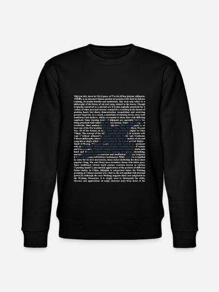 Tai chi - Stanley/Stella CHANGER Unisex Organic Sweatshirt - black