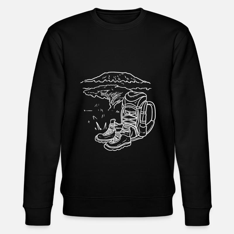 Kilimanjaro - Stanley/Stella Unisex Bio-Sweatshirt CHANGER  - Schwarz