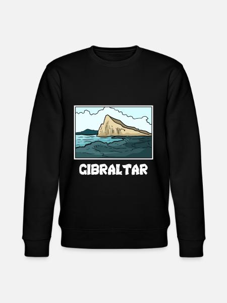 Gibraltar - Stanley/Stella CHANGER Unisex Organic Sweatshirt - black