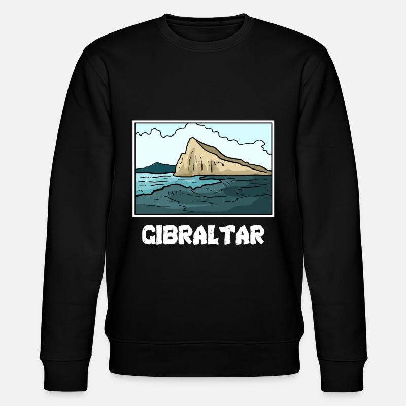 Gibraltar - Stanley/Stella Unisex Bio-Sweatshirt CHANGER  - Schwarz