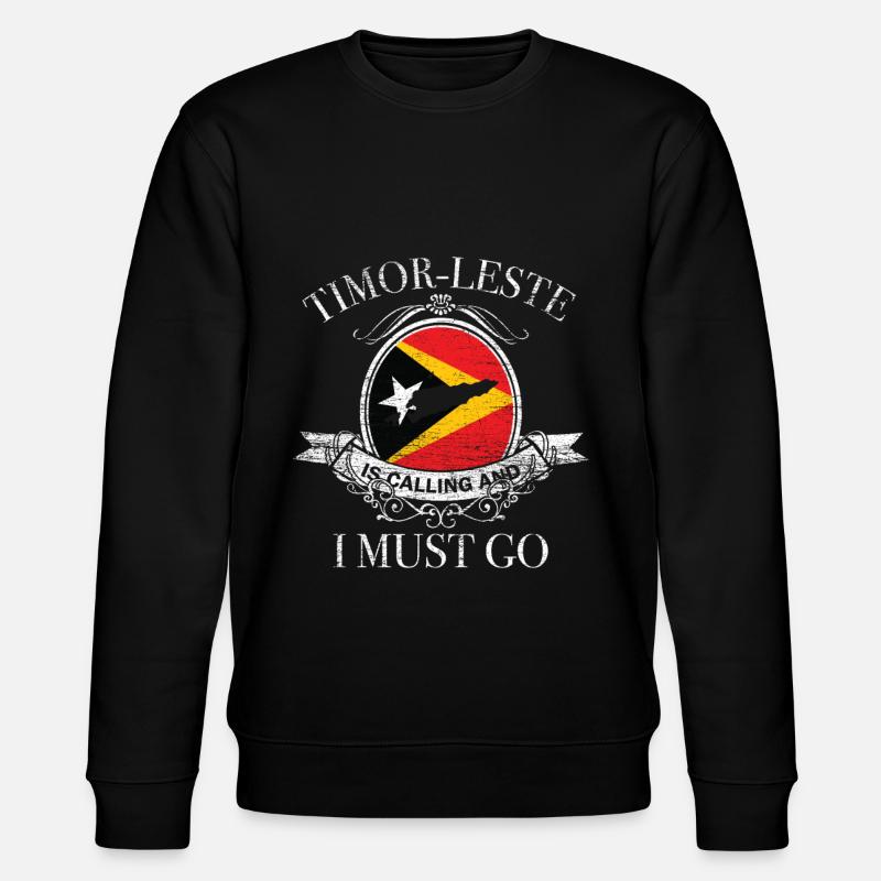 Timor Leste cadeau - Sweat bio CHANGER Stanley/Stella Unisexe - noir