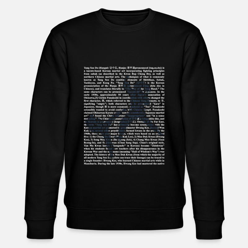Tang Soo Do - Stanley/Stella CHANGER Unisex Organic Sweatshirt - black