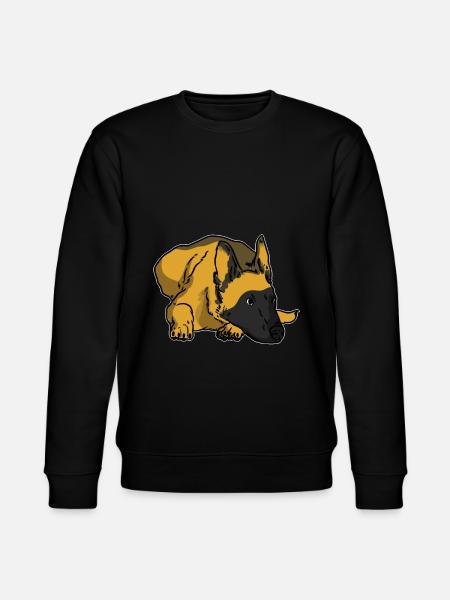 Malinois dog - Stanley/Stella CHANGER Unisex Organic Sweatshirt - black