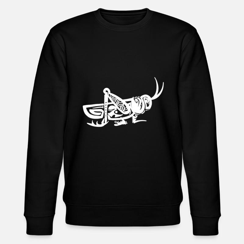 sauterelle - Sweat bio CHANGER Stanley/Stella Unisexe - noir