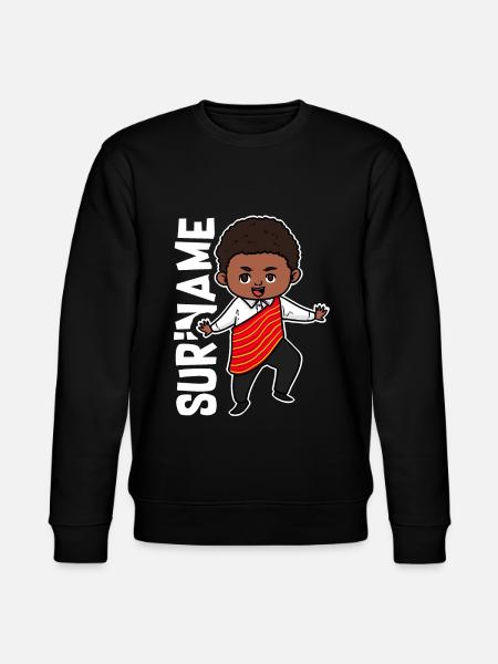 suriname - Stanley/Stella CHANGER Unisex Organic Sweatshirt - black
