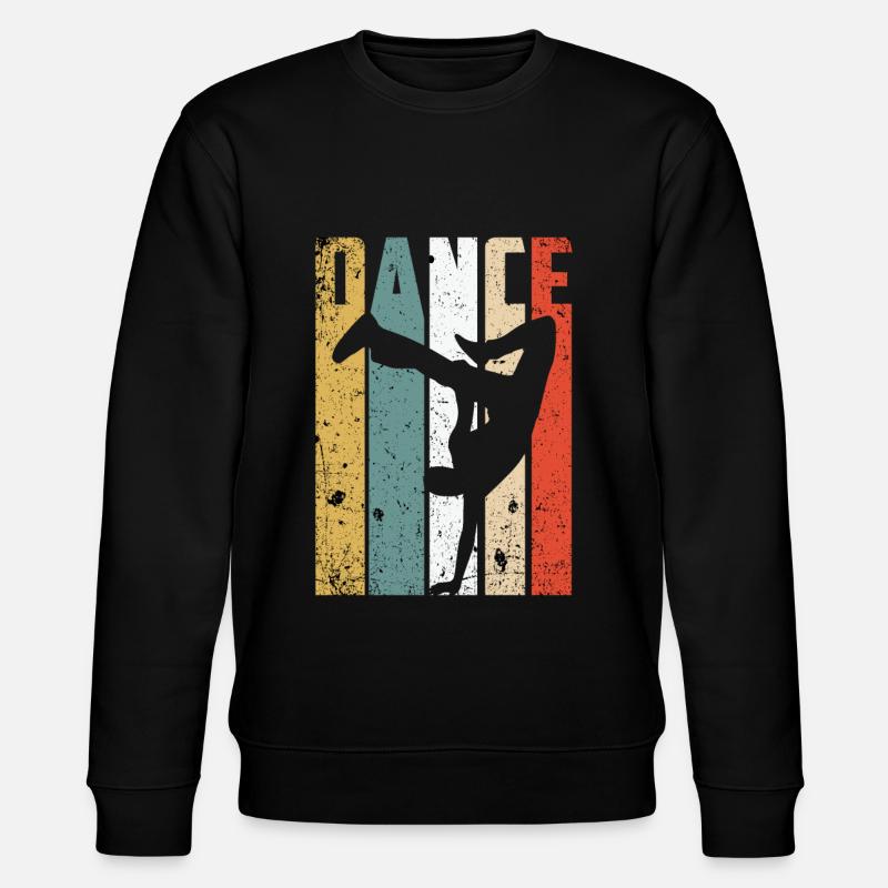 Breakdance Breakdancer - Stanley/Stella Unisex Bio-Sweatshirt CHANGER  - Schwarz