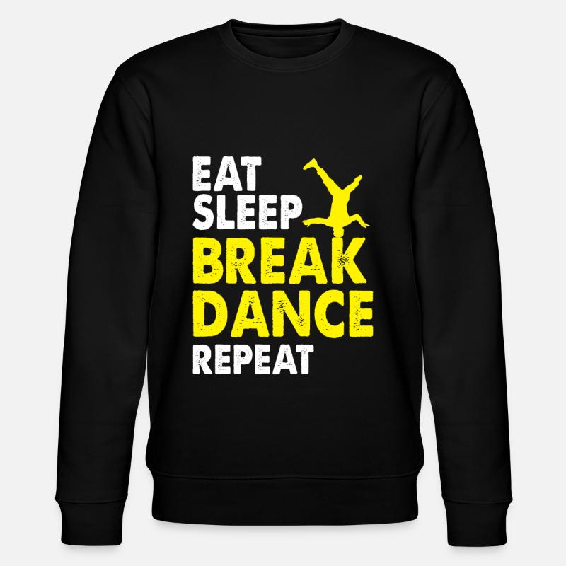Breakdance - Stanley/Stella Unisex Bio-Sweatshirt CHANGER  - Schwarz