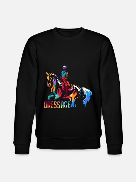 Dressage Equestrian gift - Stanley/Stella CHANGER Unisex Organic Sweatshirt - black